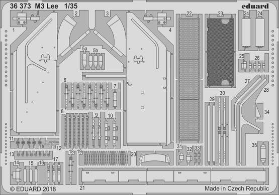 Eduard 36373 1/35 Armor- M3 Lee for TAO