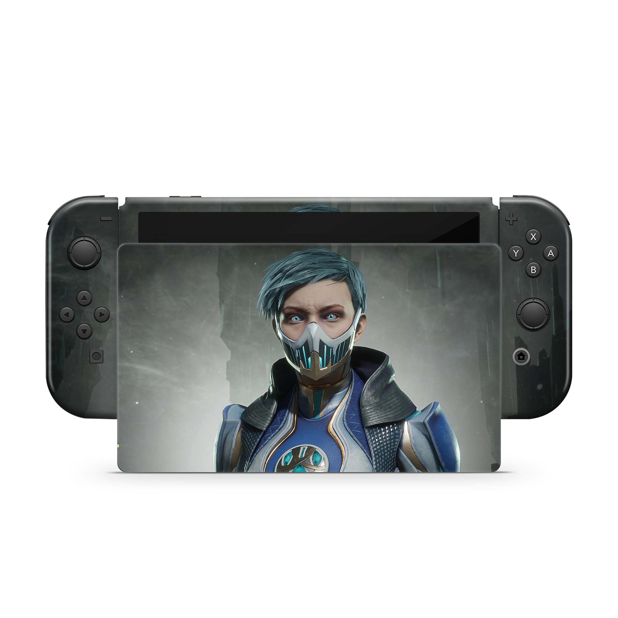 Cryo Specter Nintendo Switch OLED Skin