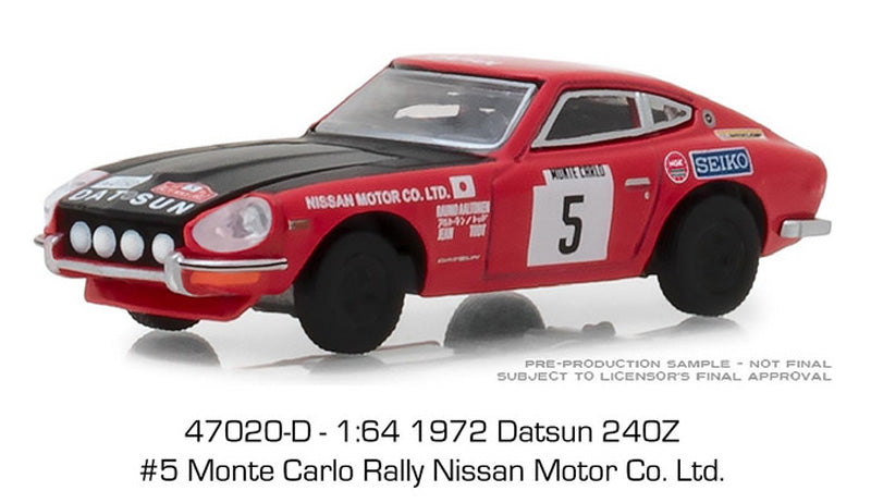 Greenlight 47020-D 1/64 Scale 1972 Datsun Safari Z