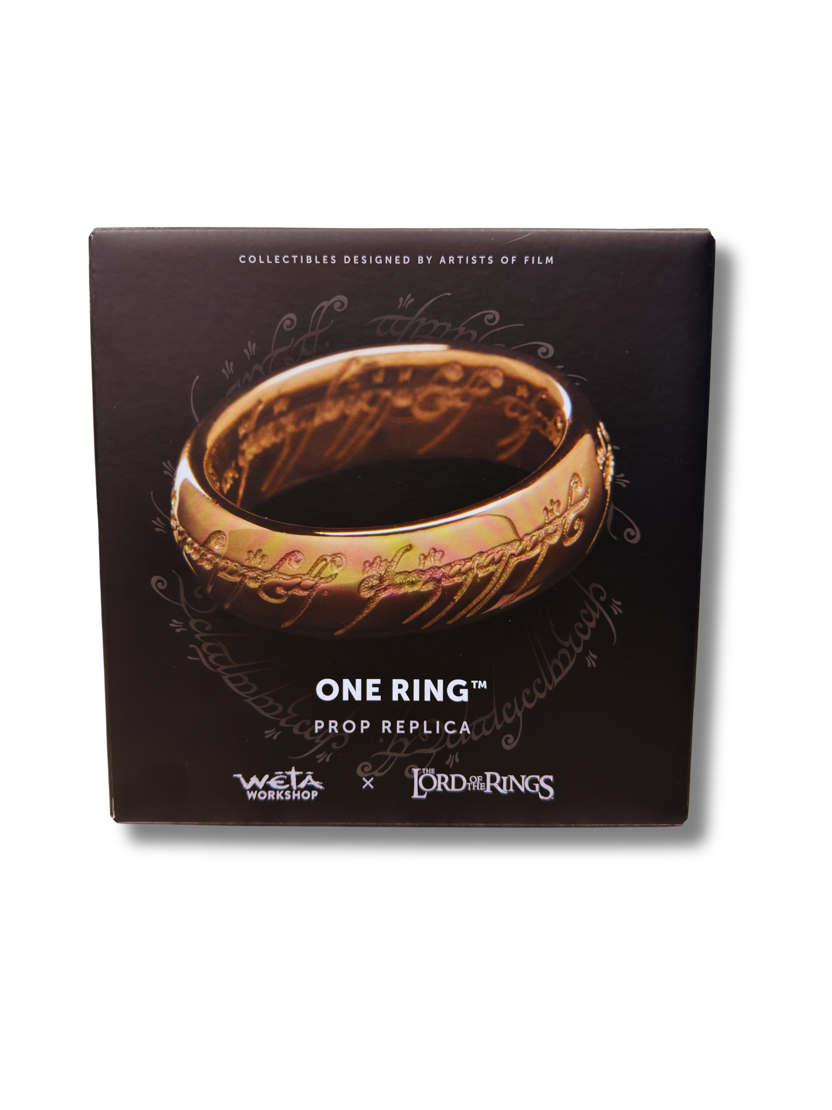 Lord of the Rings One Ring Prop Replica Signed