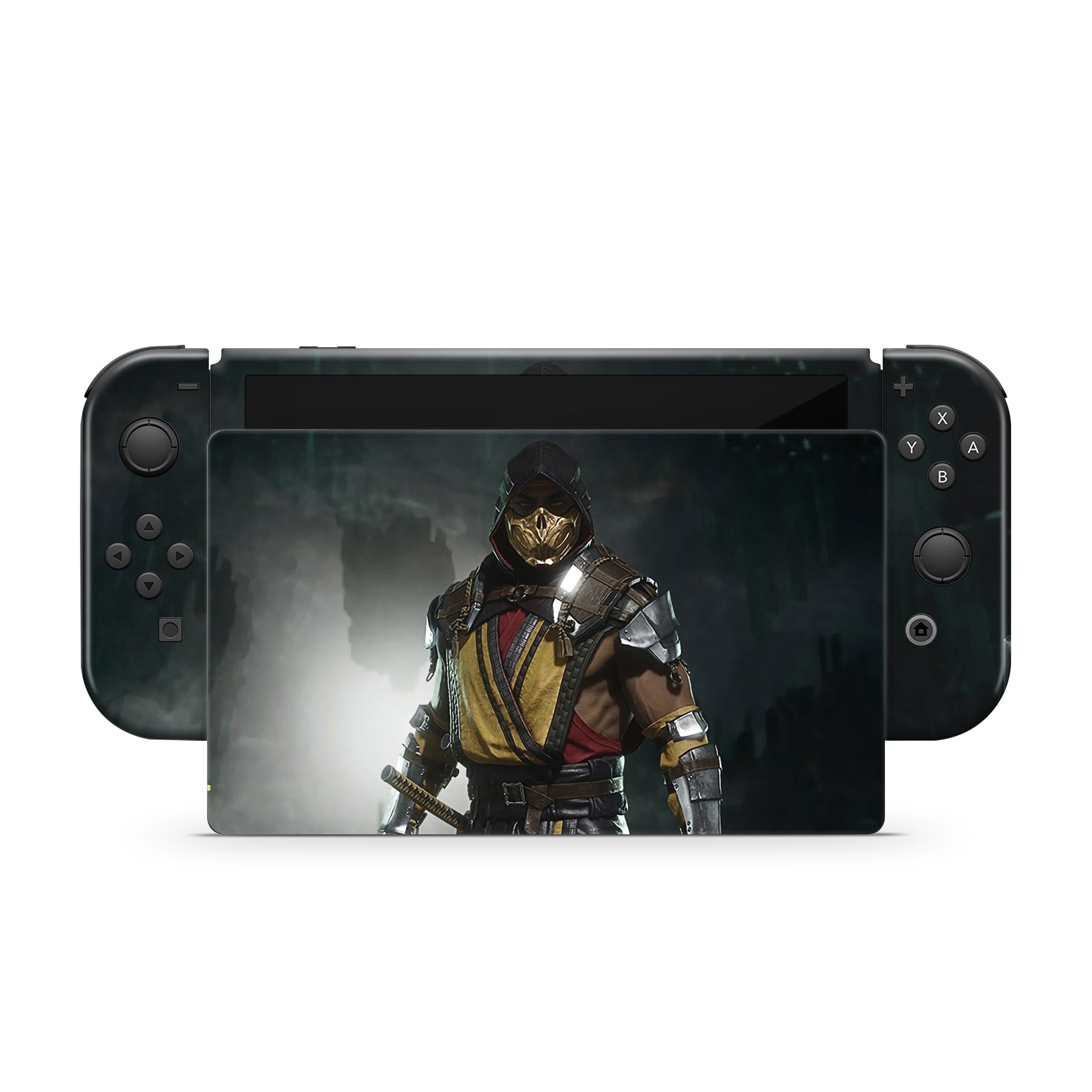 Inferno Ninja Nintendo Switch OLED Skin