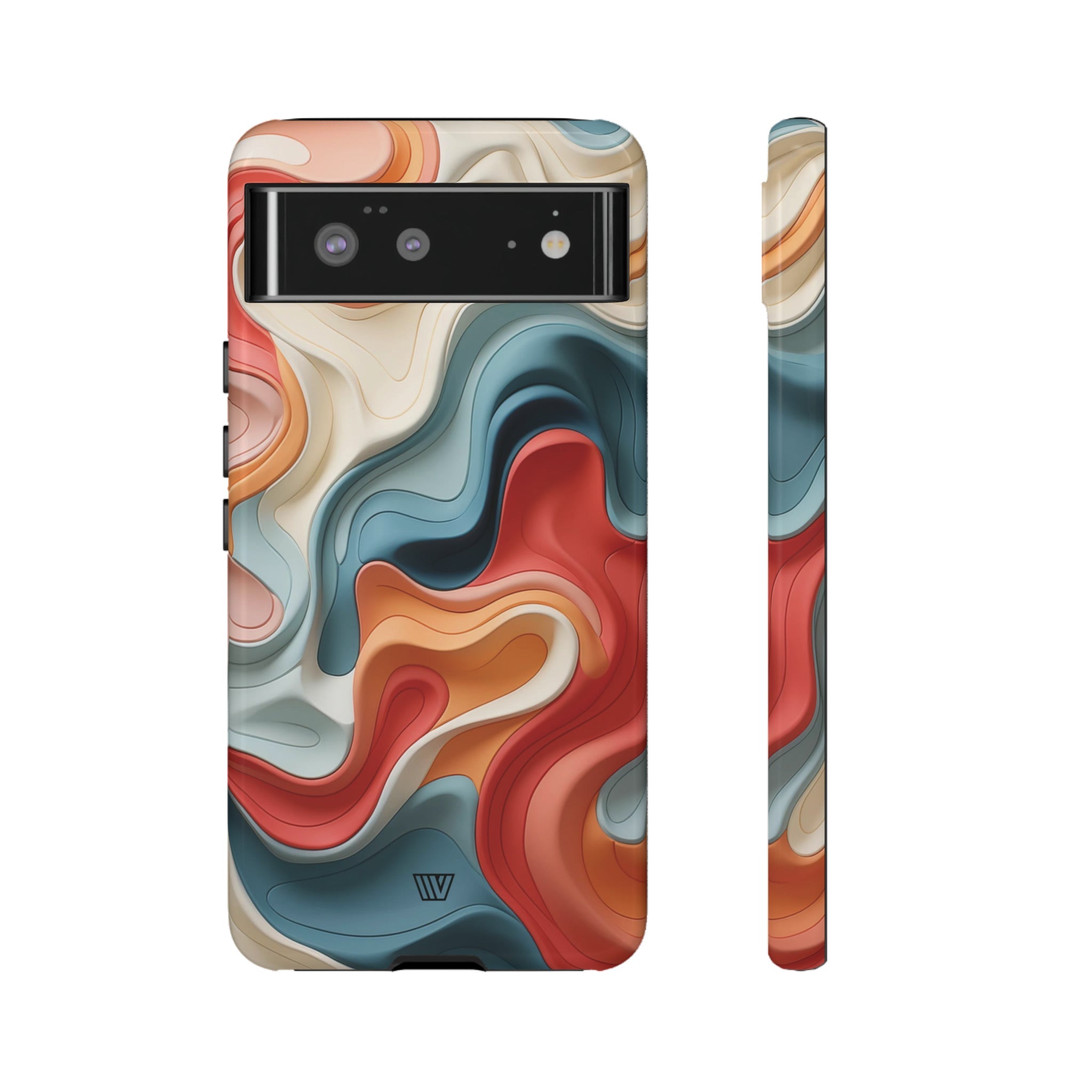 3D COLORFUL CLAY | Tough Phone Case