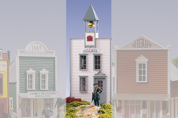 PIKO 62215 G Scale White Schoolhouse Kit