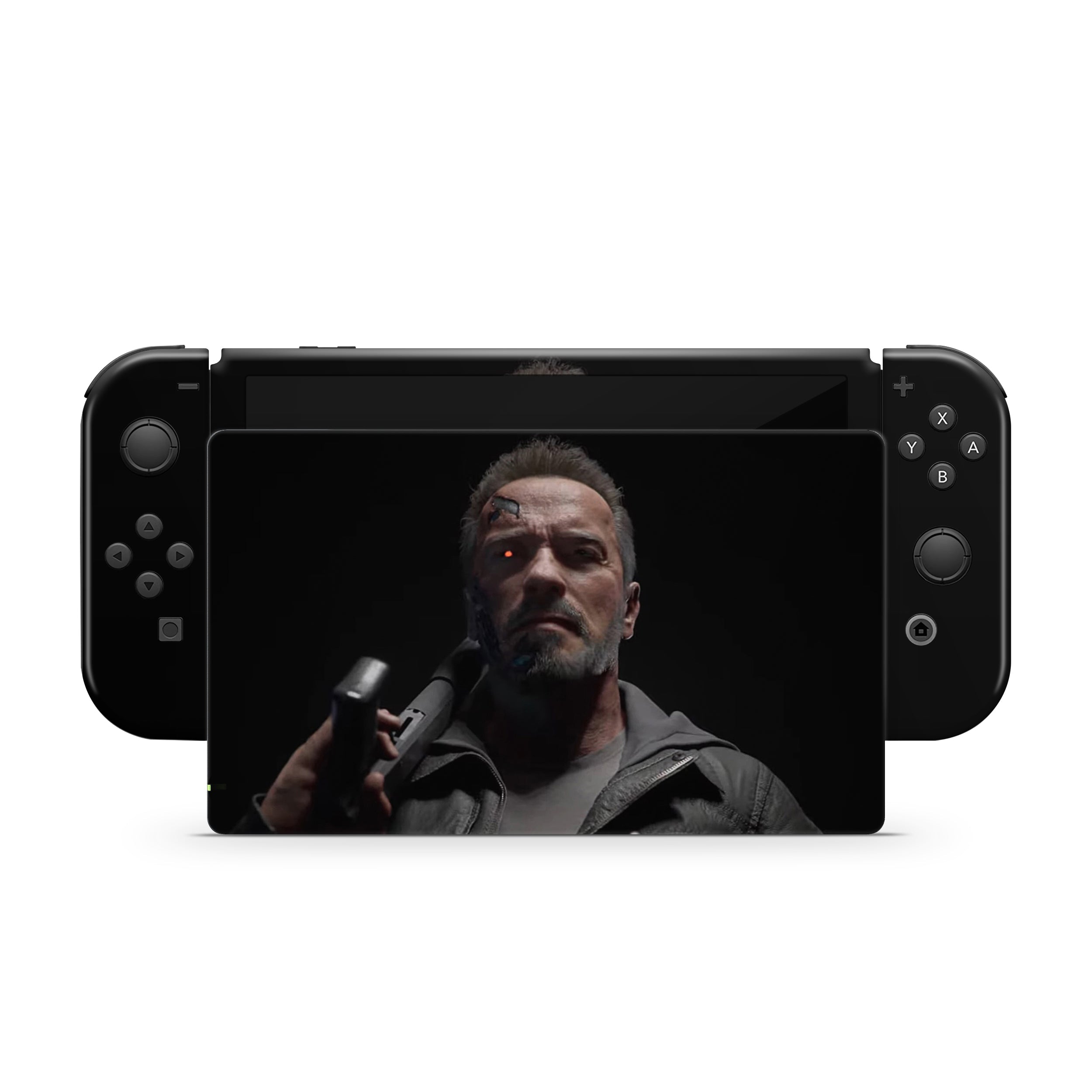 Cybernetic Destroyer Nintendo Switch OLED Skin