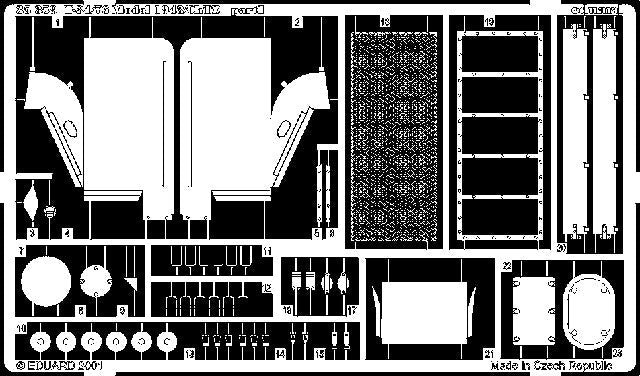 Eduard 35359 1/35 Armor- T34/76 Model 1943/ChTZ for TAM
