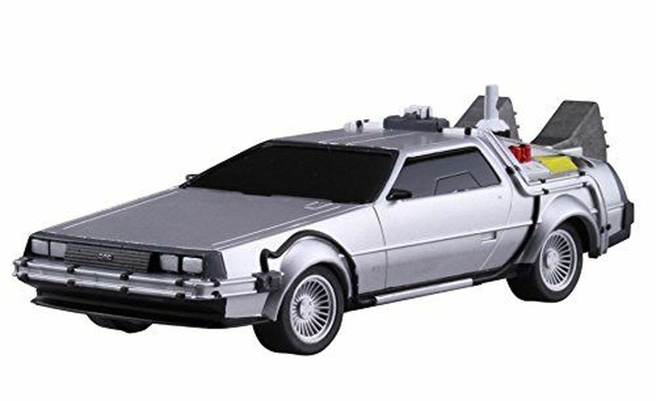1/43 BACK TO THE FUTURE 1/43 Pullback DELOREAN from PART II Model Kit Figure