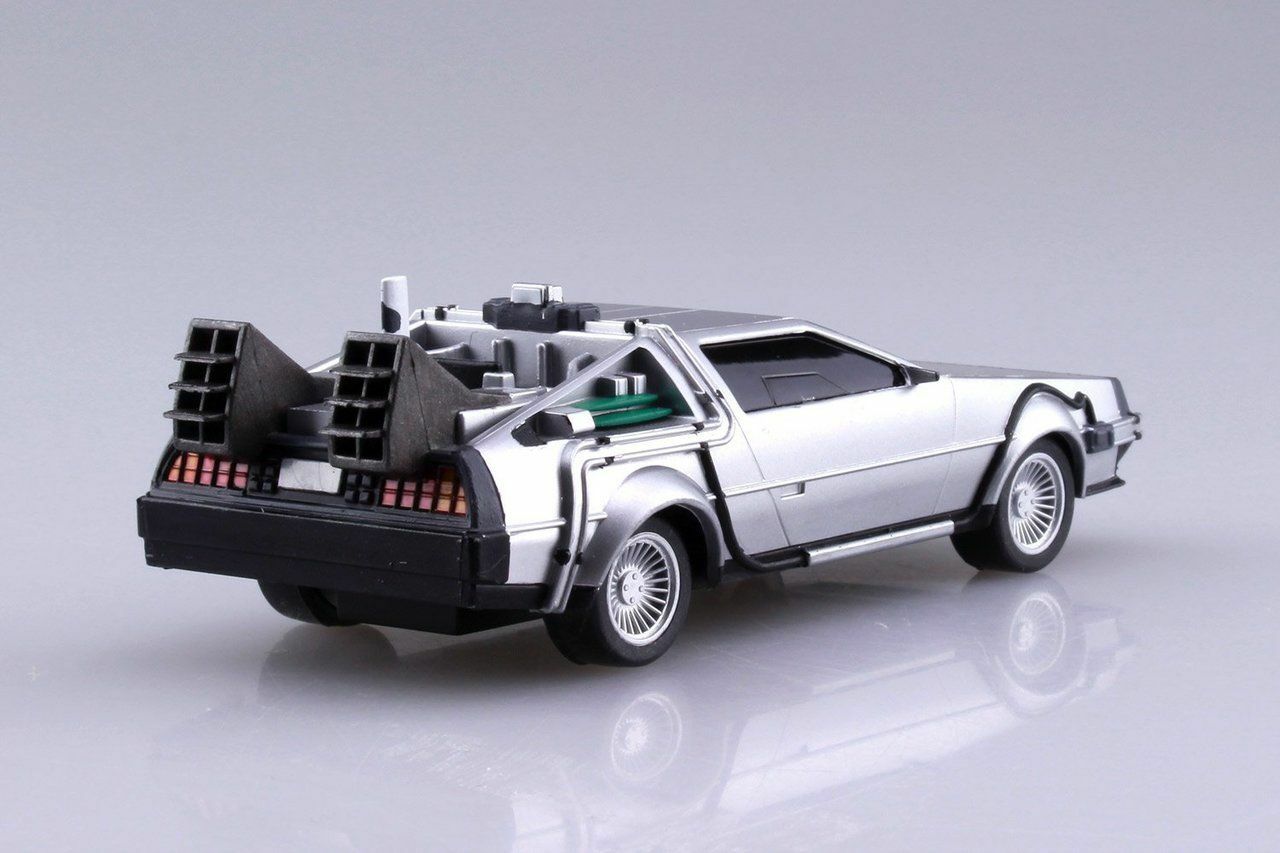 1/43 BACK TO THE FUTURE 1/43 Pullback DELOREAN from PART II Model Kit Figure