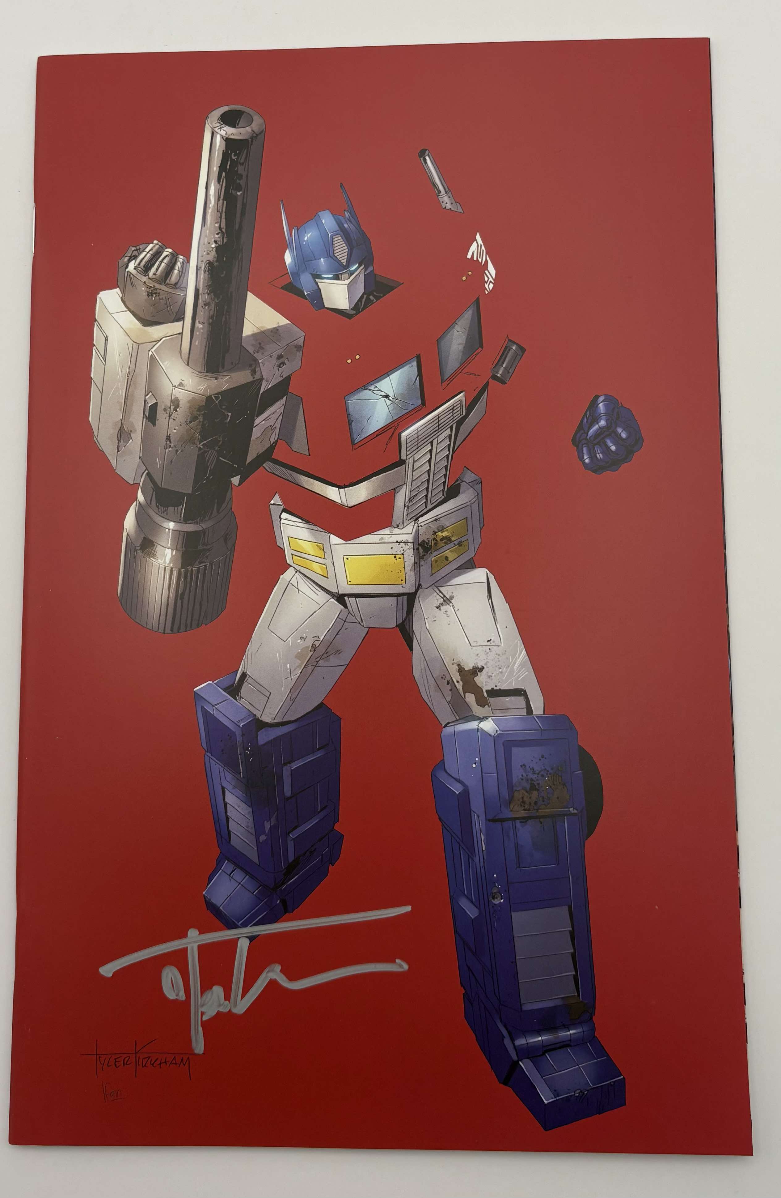 [SIGNED W/ COA] Transformers #17 Unknown Comics Exclusive Tyler Kirkham Var [IN STOCK]