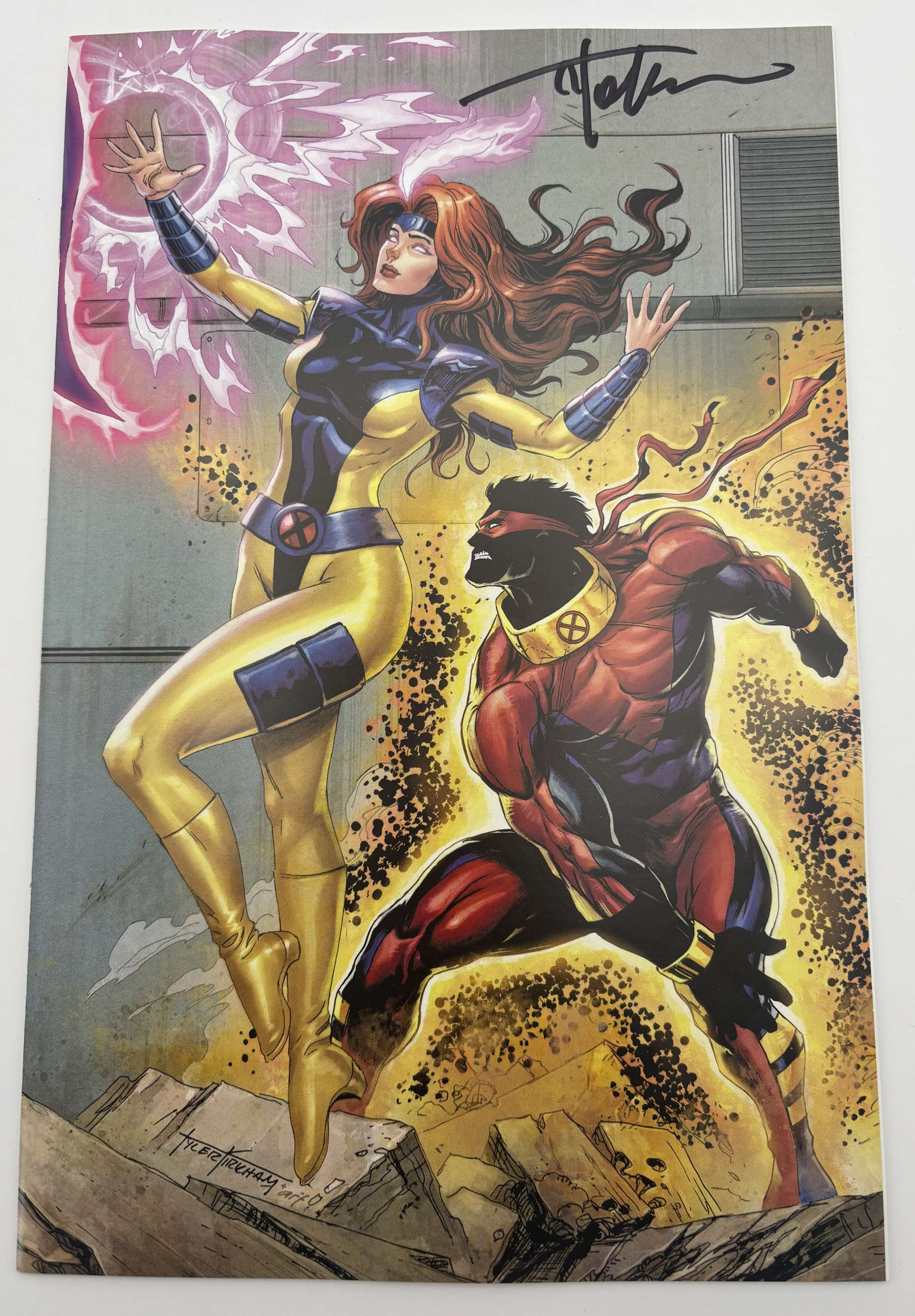 [SIGNED W/ COA] X-Men #9 Unknown Comics Tyler Kirkham Exclusive Virgin Var [IN STOCK]