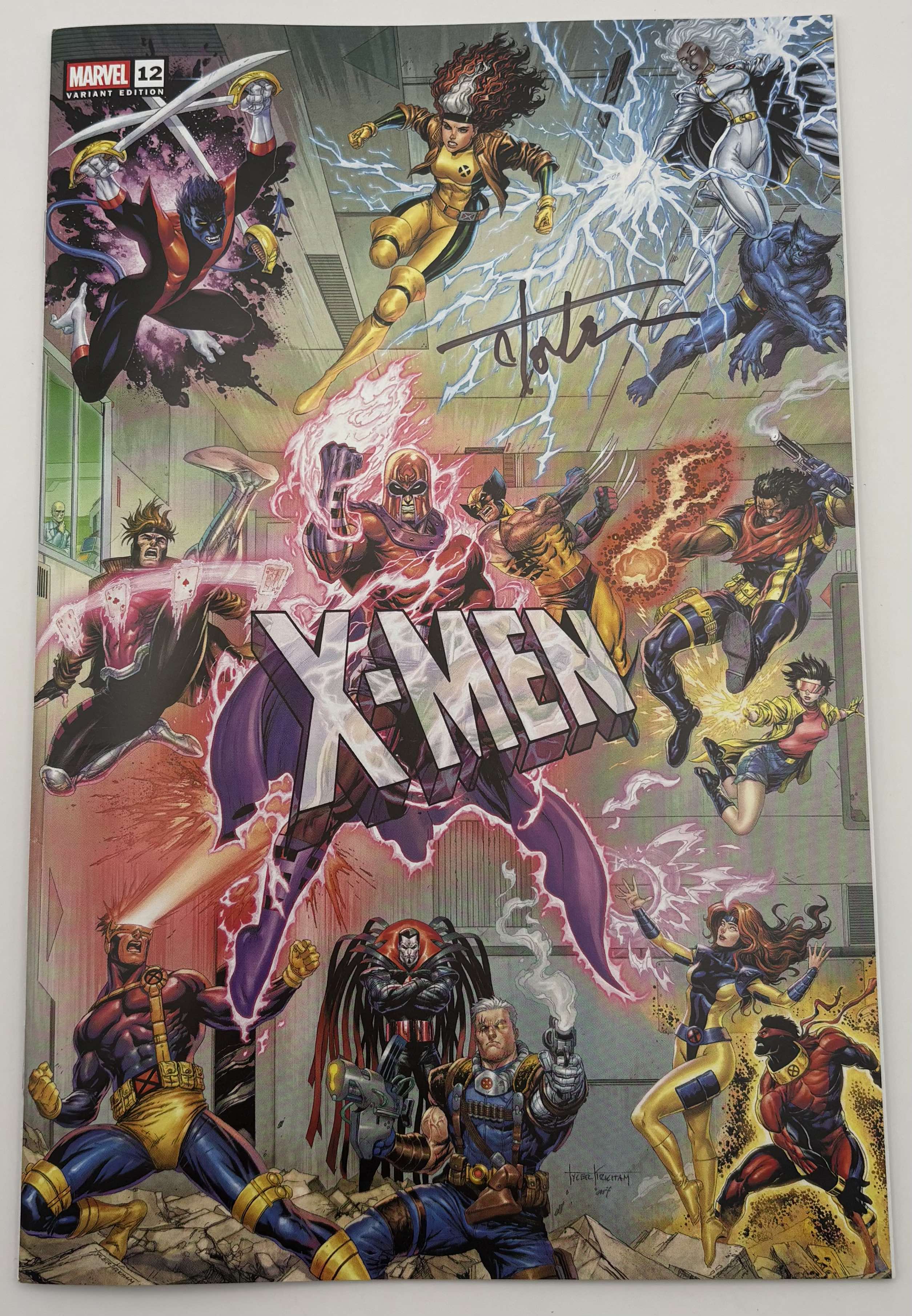 (Signed W/ COA) X-Men #12 Unknown Comics Tyler Kirkham Exclusive Var [IN STOCK]