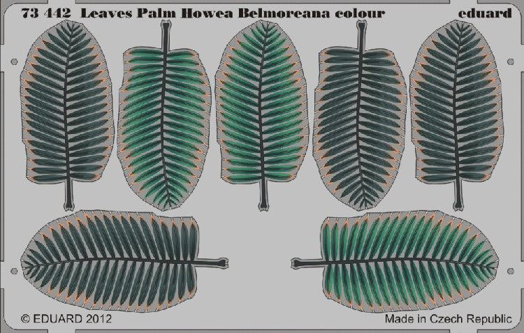 Eduard 73442 1/72 Howea Palm Leaves (Painted)