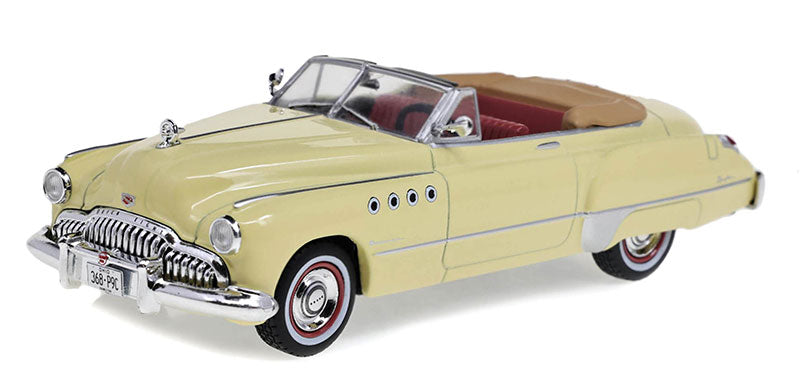 Greenlight 86618 1/43 Scale Charlie Babbitt'S 1949 Buick Roadmaster Convertible