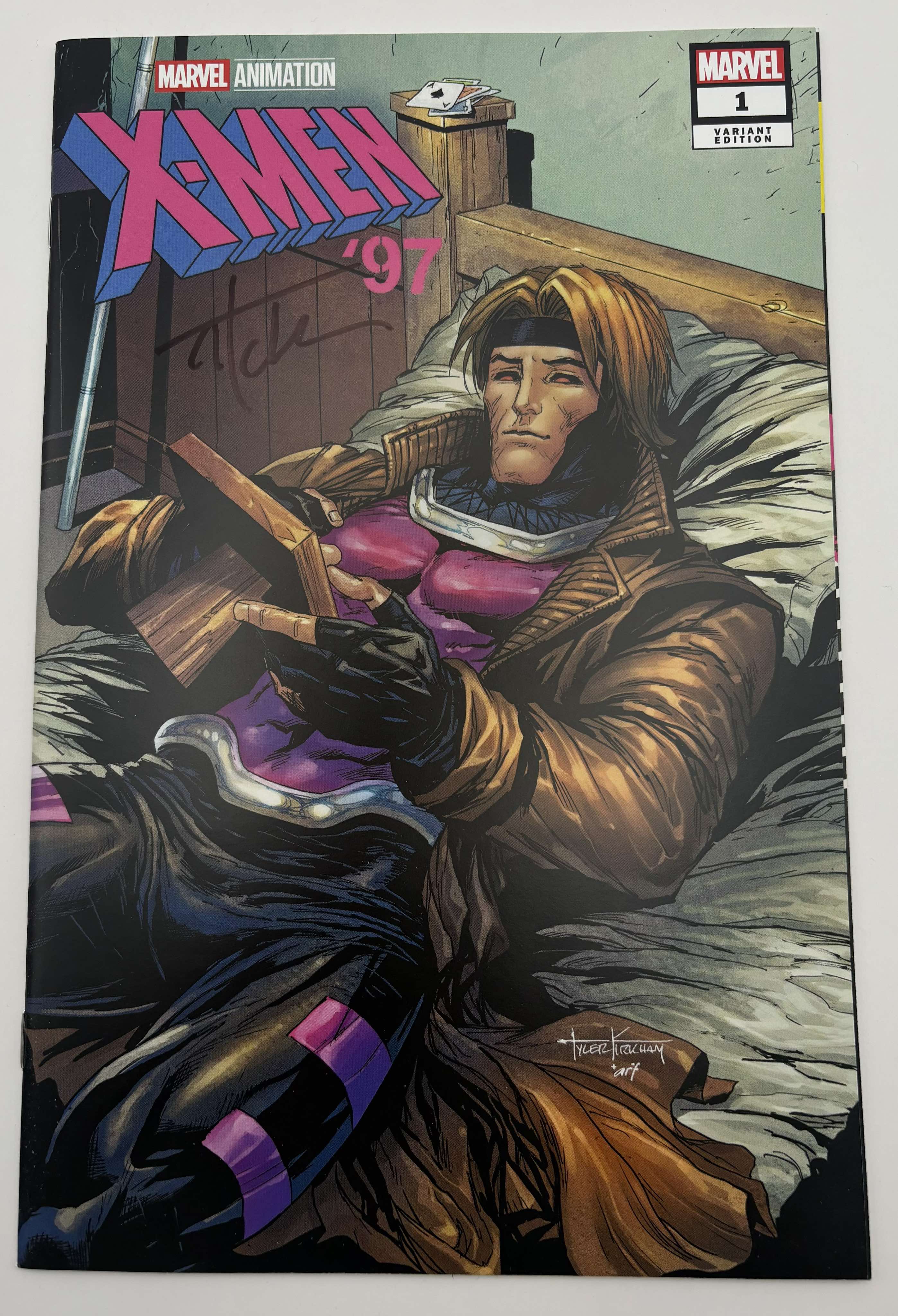 [SIGNED W/ COA] X-MEN '97 1 UNKNOWN COMICS TYLER KIRKHAM EXCLUSIVE VAR [IN STOCK]