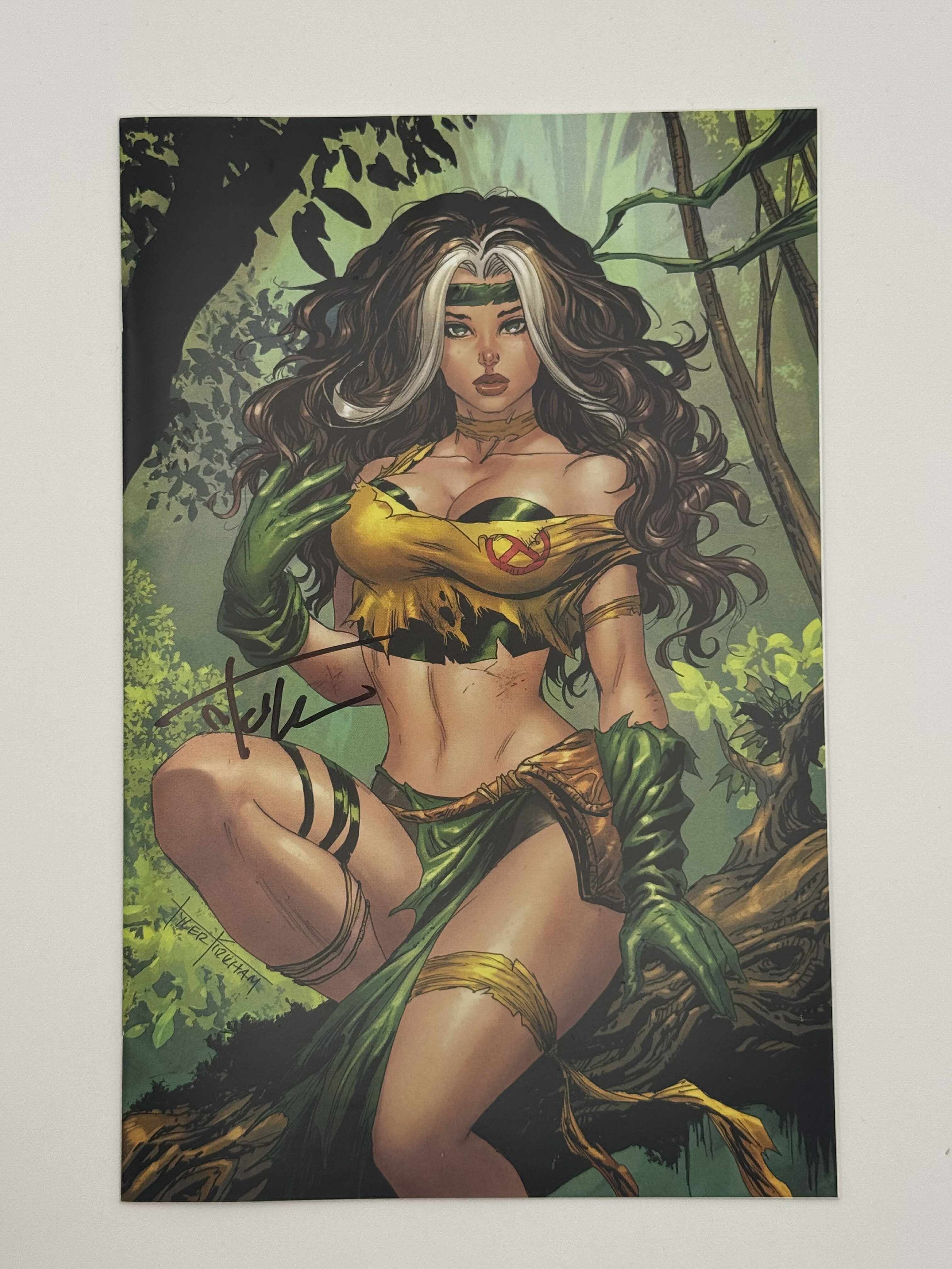 [SIGNED W/ COA] UNCANNY X-MEN #274 FACSIMILE UNKNOWN COMICS TYLER KIRKHAM EXCLUSIVE VIRGIN VAR [in stock]