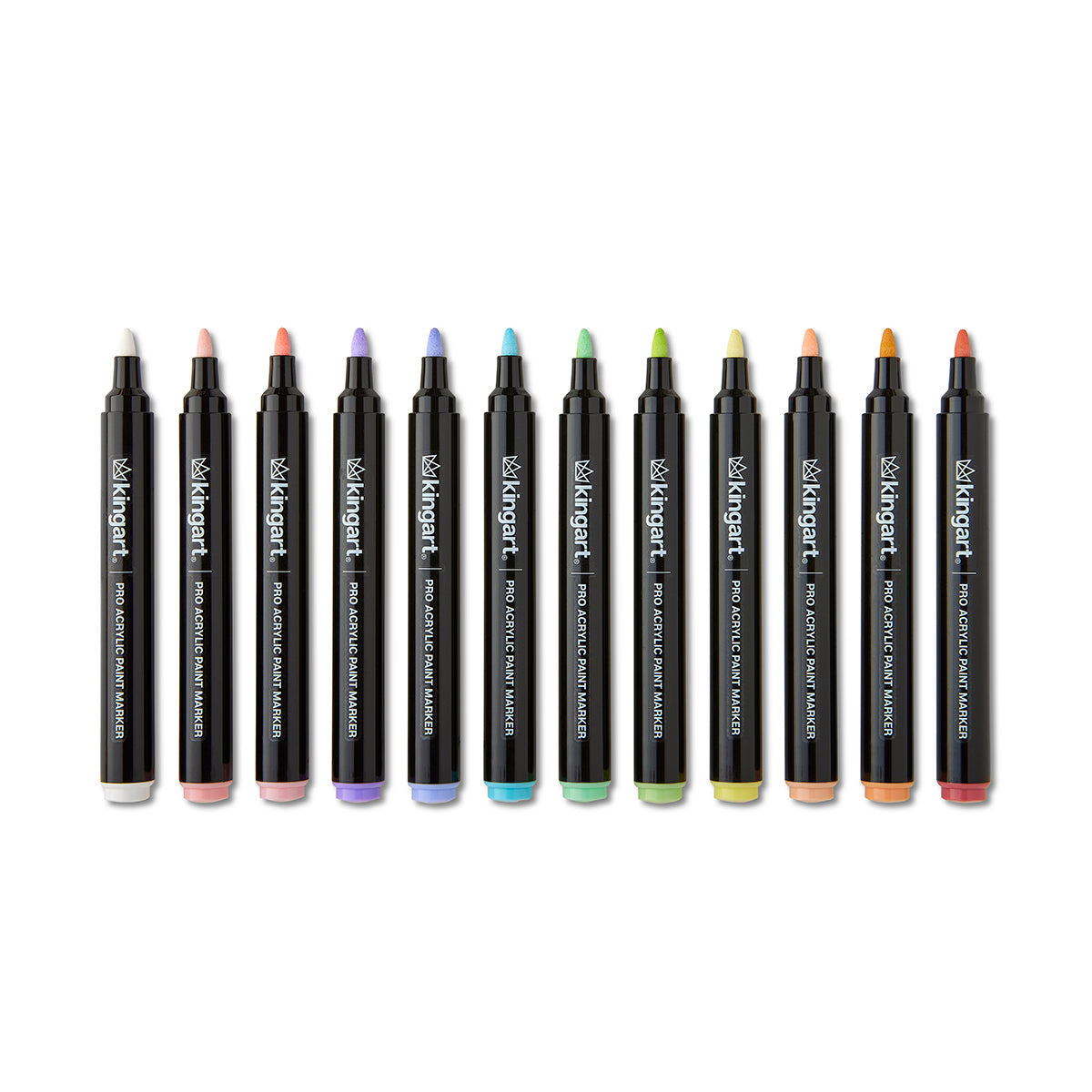 Acrylic Paint Markers 12 Pastel Colors