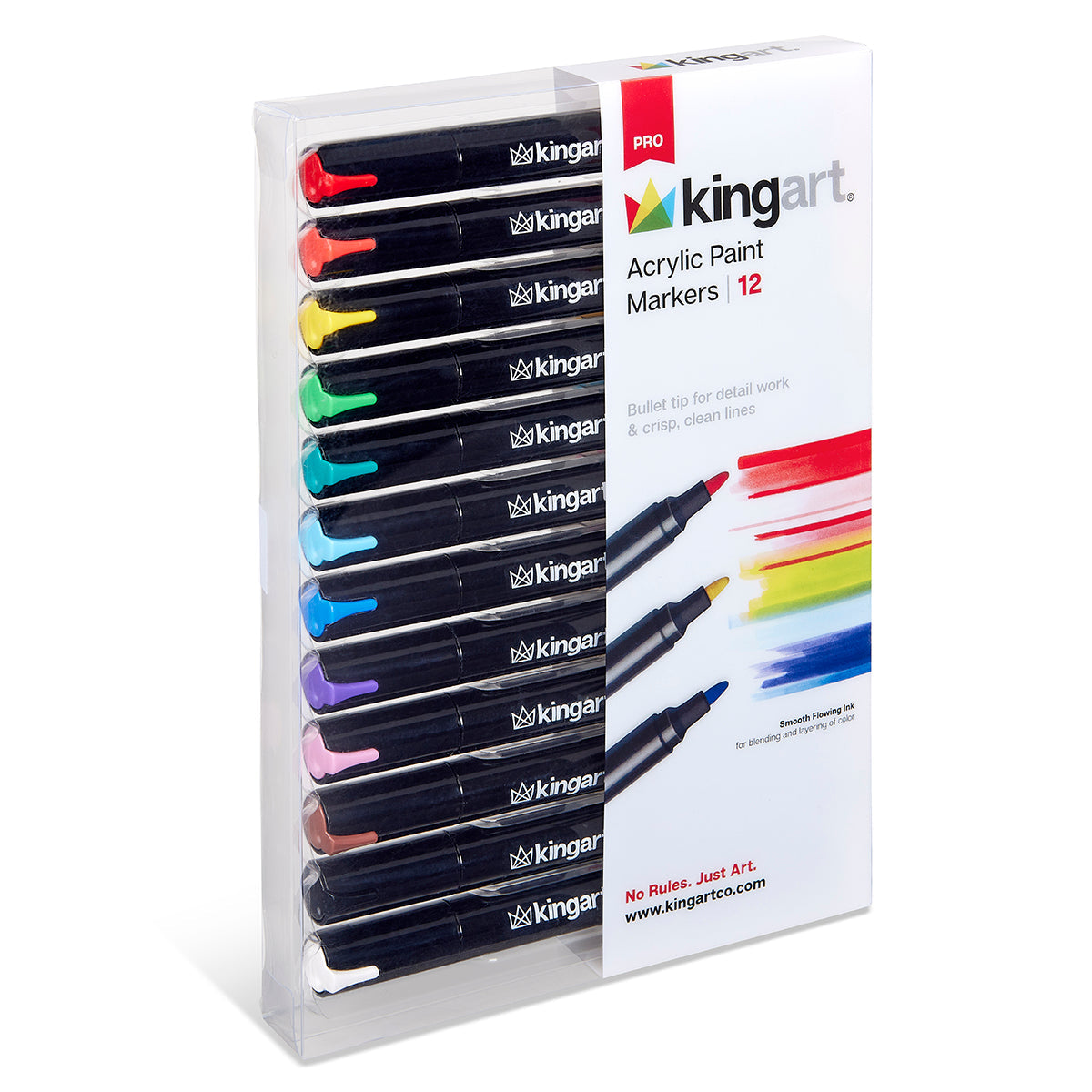 Acrylic Paint Markers 12 Colors