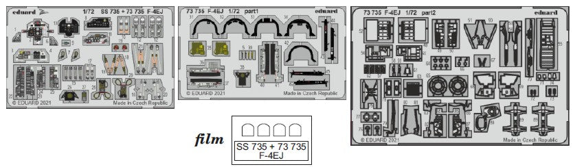 Eduard 73735 1/72 Aircraft- F4EJ for FNM (Painted)