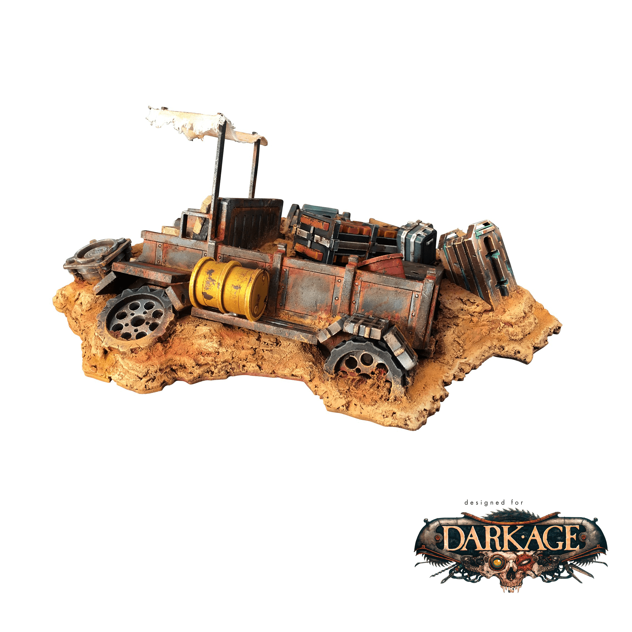 Dark Age Crashed Cart