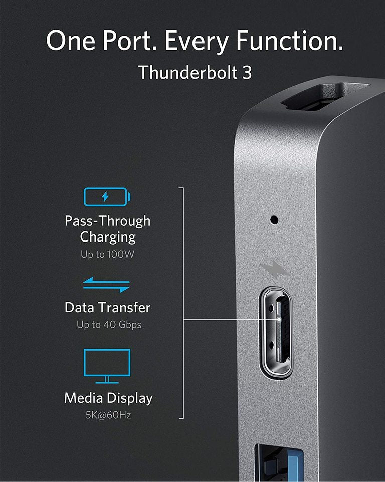 Anker <b>PowerExpand</b> Direct 8-in-2 USB-C PD Media Hub