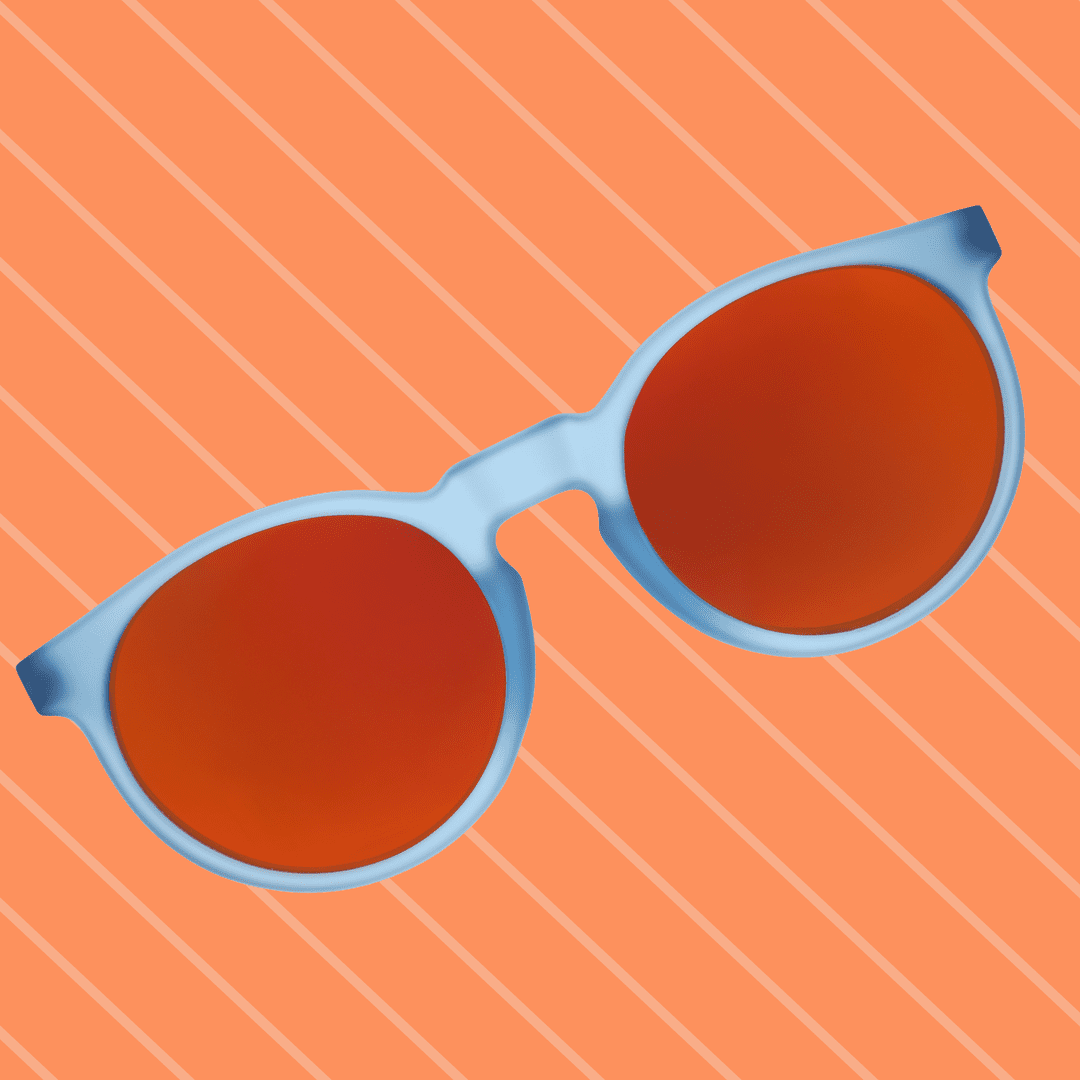 "VHS Soul In A 4K World" Limited Circle G Polarized Sunglasses