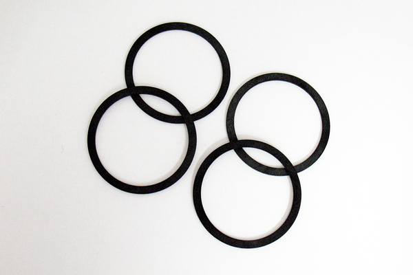 PIKO 36042 G Scale Traction Tire BR64, 4 Pcs