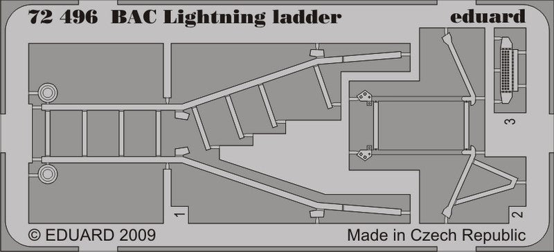 Eduard 72496 1/72 Aircraft- BAC Lightning Ladder for TSM