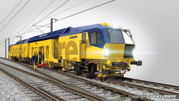 Viessmann 2670 HO Scale Plasser & Theurer Unimat 09-4x4 - 4S E Tamper - 2-Rail -
