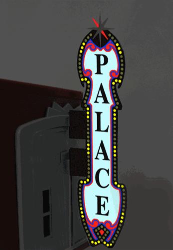 Miller Engineering 5982 Vertical Theater Sign Small