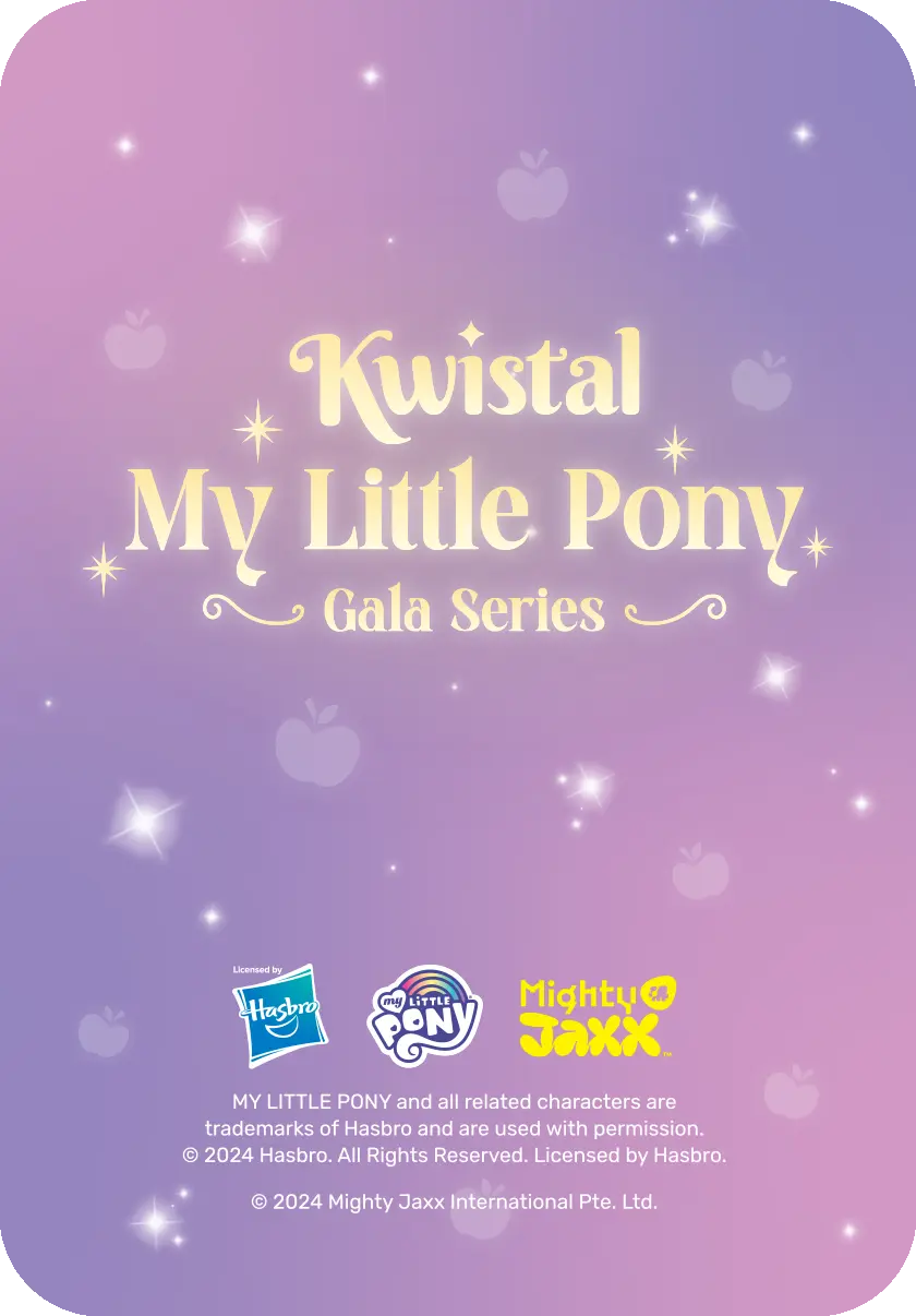 Kwistal: My Little Pony Gala Series Blind Box (1 Blind Box)