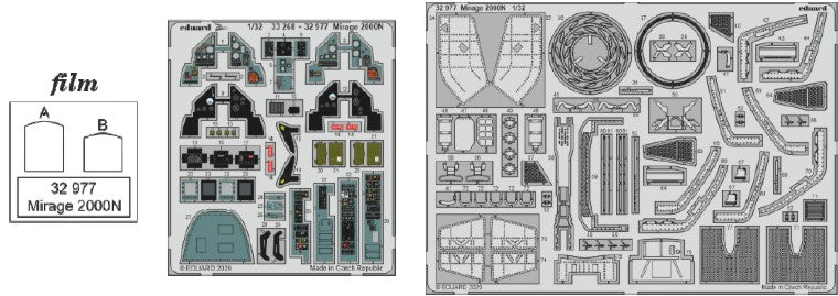 Eduard 32977 1/32 Aircraft- Mirage 2000N for KTY (Painted)