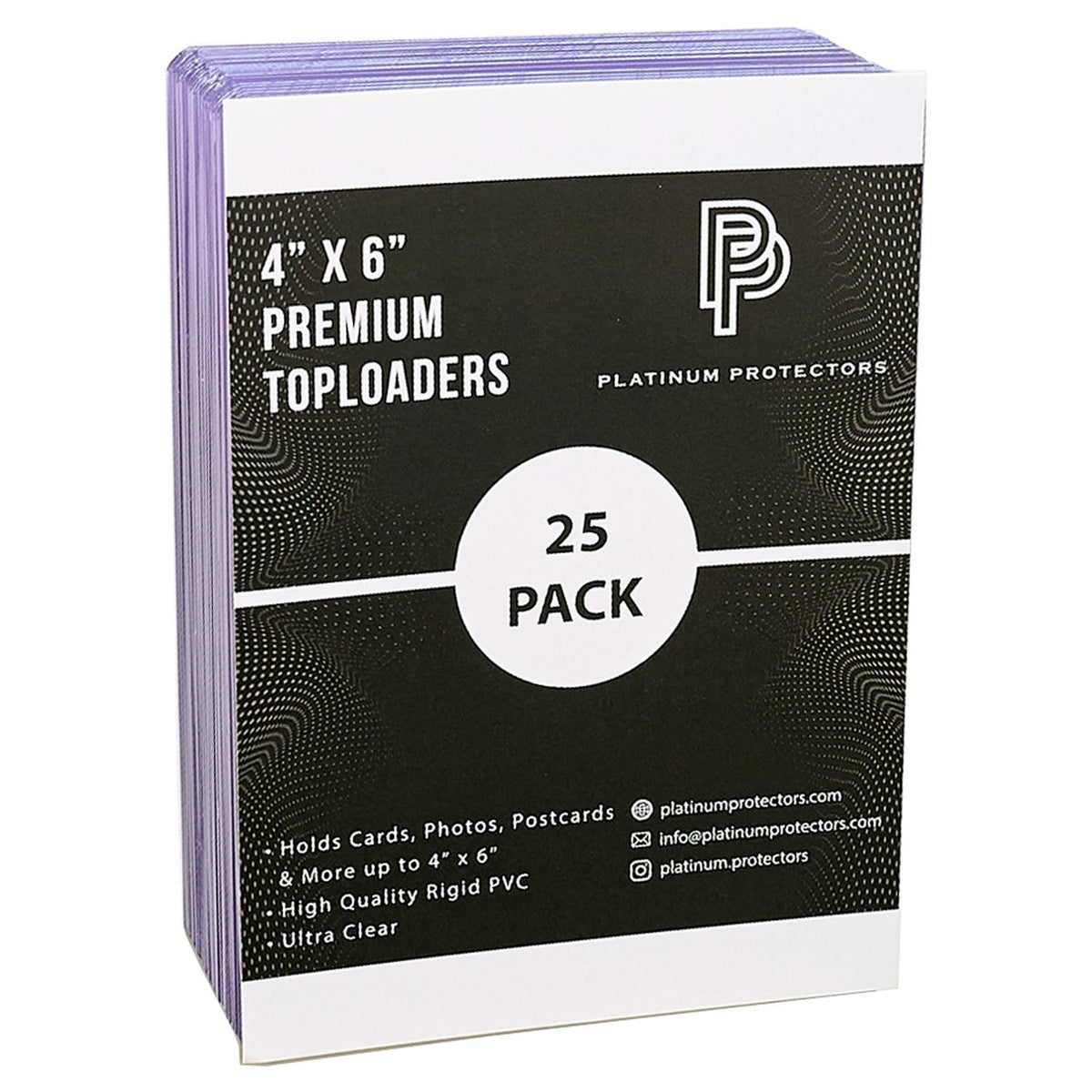 Photocard Toploader 4" x 6"