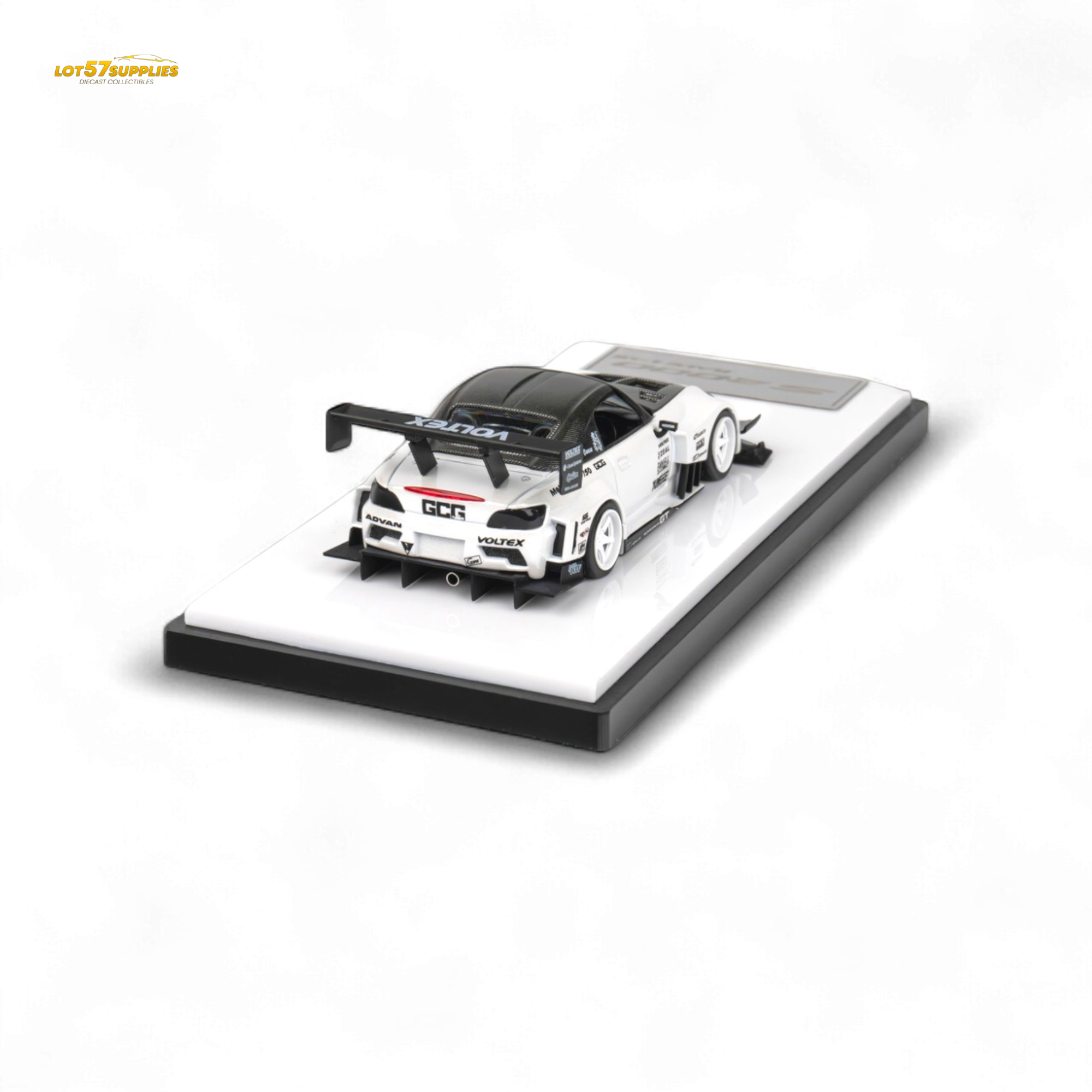 Microturbo Custom S2000 - Metallic White TOP FUEL 1:64