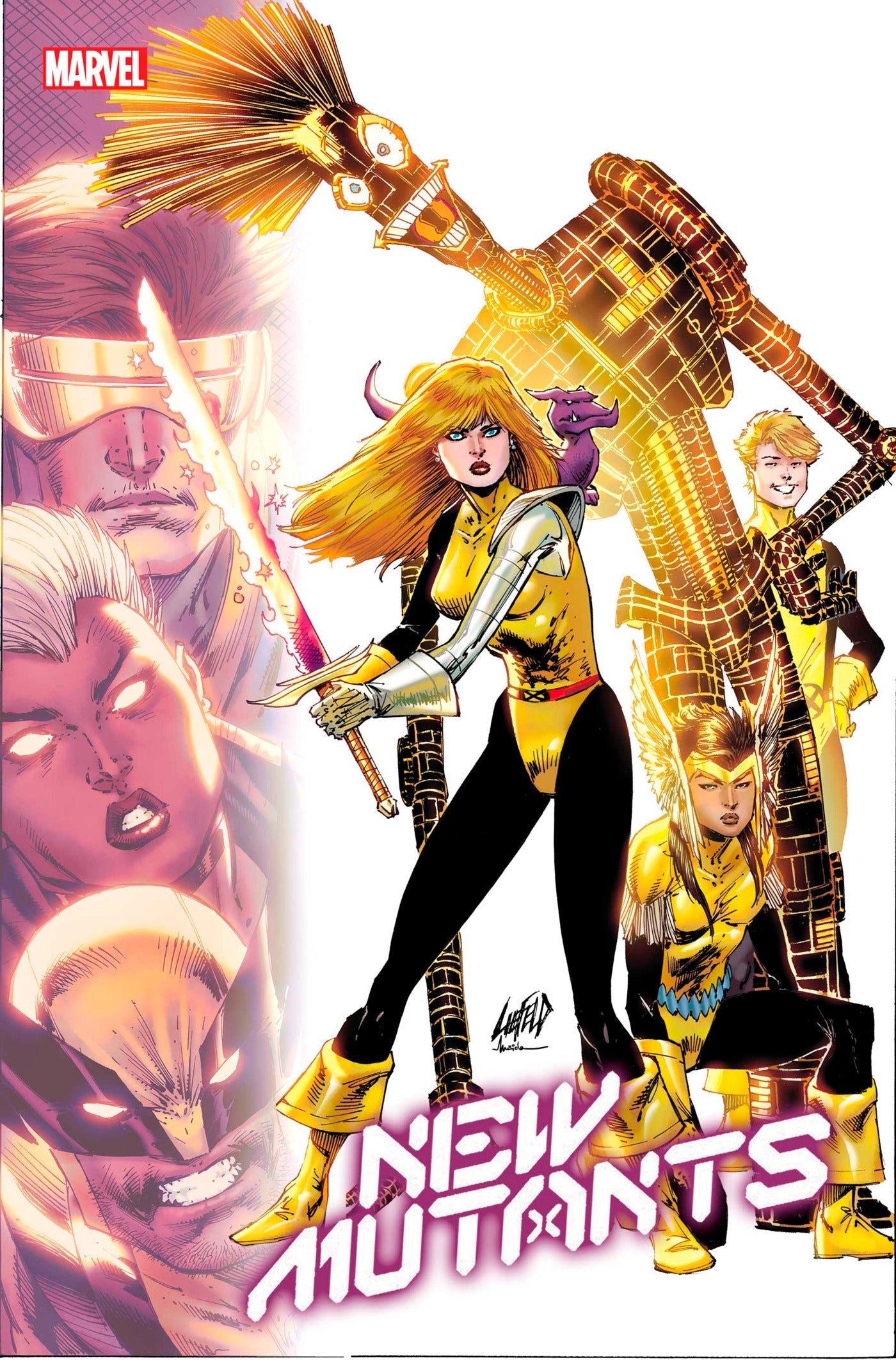 New Mutants #30 B Rob Liefeld Variant (09/21/2022) Marvel