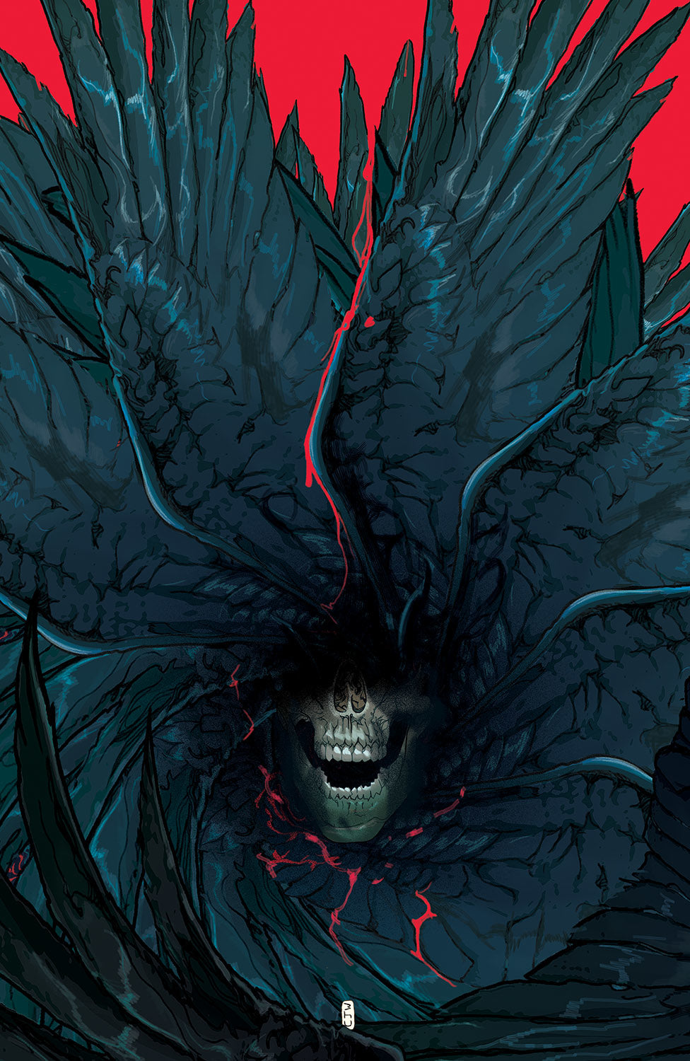 Bone Orchard Black Feathers #1 B Christian Ward Variant (Mr) (09/14/2022) Image