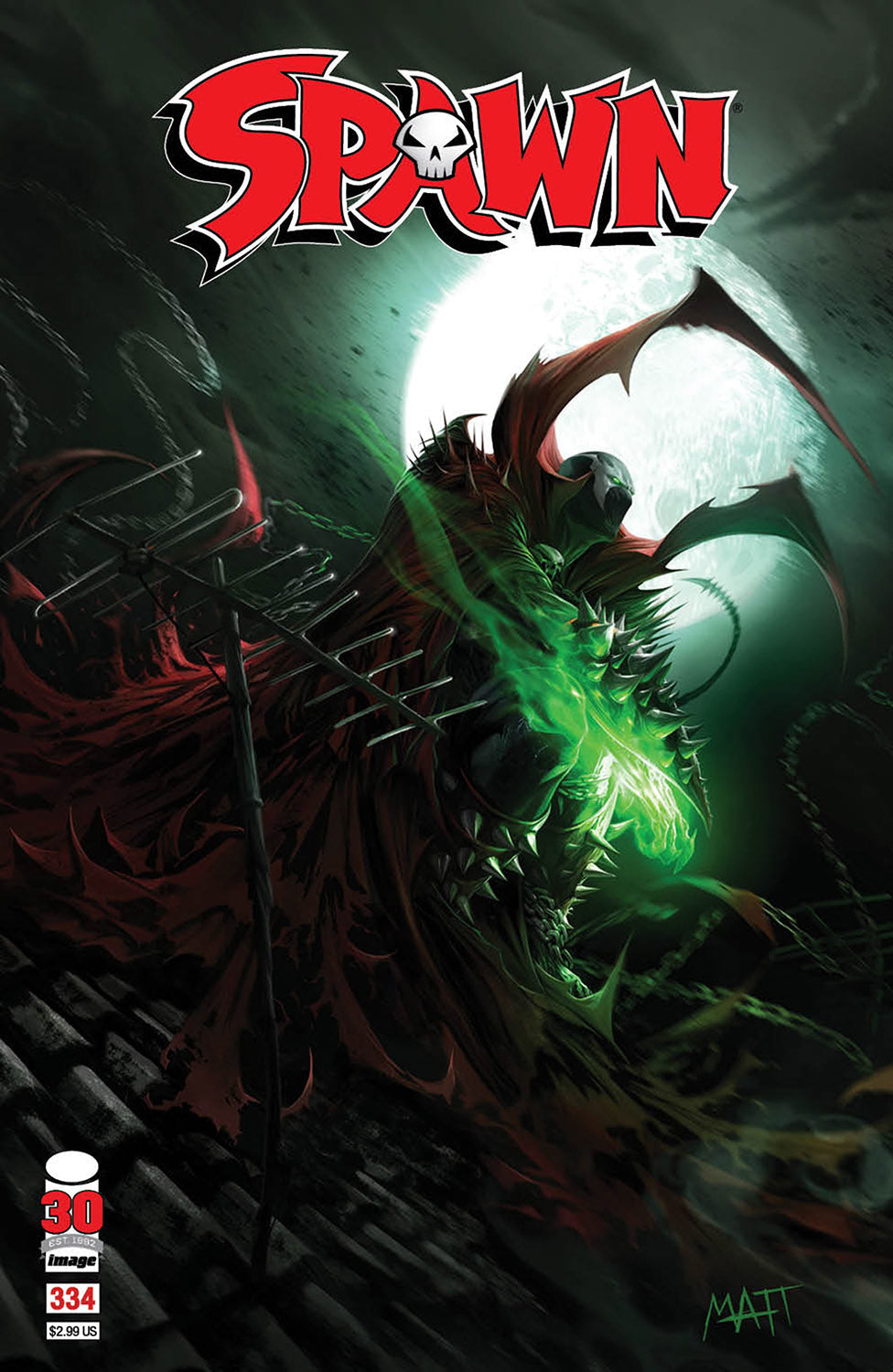 Spawn #334 A Francesco Mattina Roy McConville (10/12/2022) Image