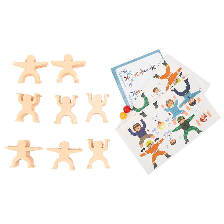 Stacking High Block Toys – Large Particle Building Blocks and Domino Set for Kids