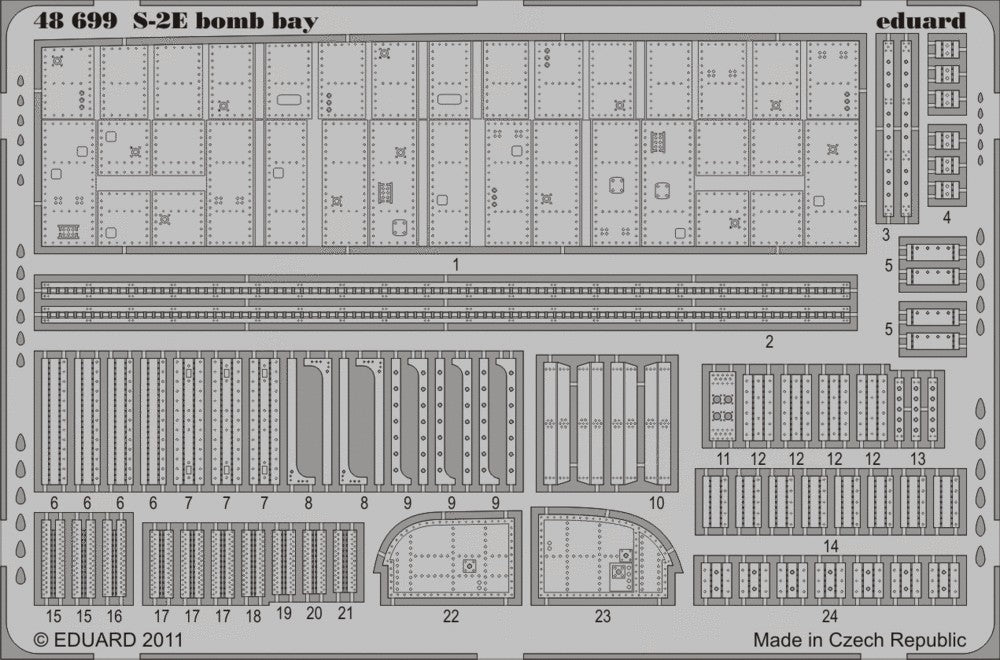 Eduard 48699 1/48 Aircraft- S2E Bomb Bay for KIN