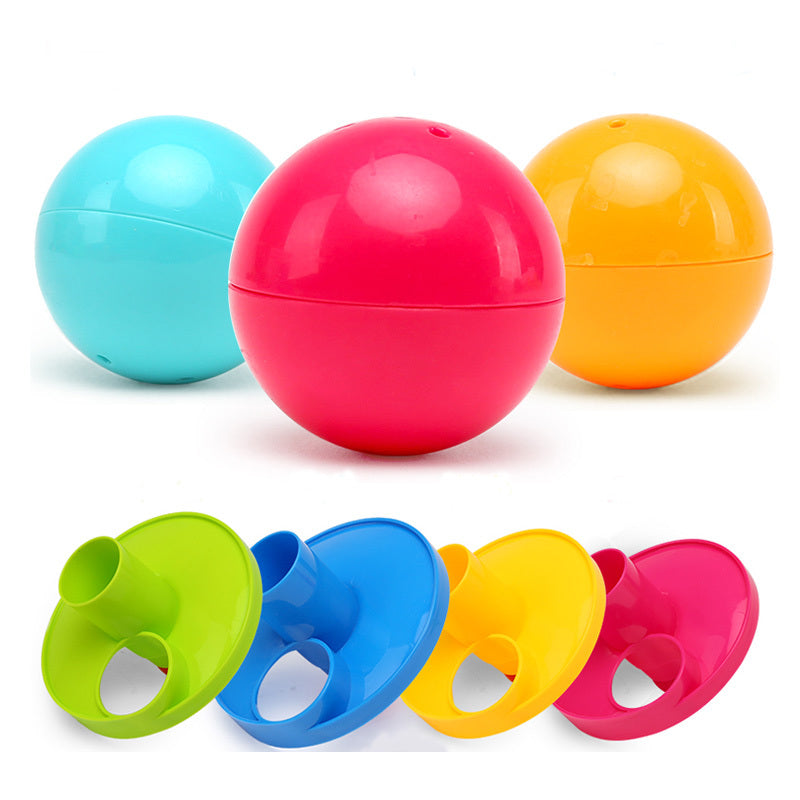 Stackable Rolling Ball Toy – Educational Music Ball for Babies