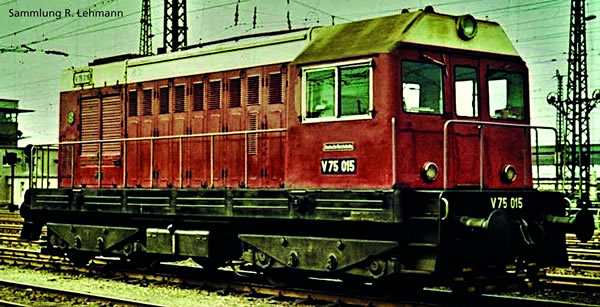 Piko 52425 HO Scale 1/87 V 75 Diesel DR III Sound