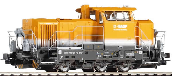 Piko 52657 HO Scale 1/87 ~Vossloh G6 Diesel BASF VI