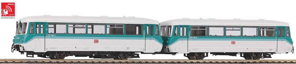 Piko 52886 HO Scale 1/87 ~BR 772 Diesel Railbus + Cab Car DB V Sound