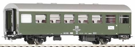 Piko 53021 HO Scale 1/87 Reko 2-Axle Coach 2nd Cl. DR IV