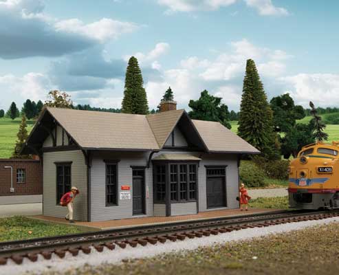 Walthers Cornerstone 933-3894 N Scale Golden Valley Depot -- Kit