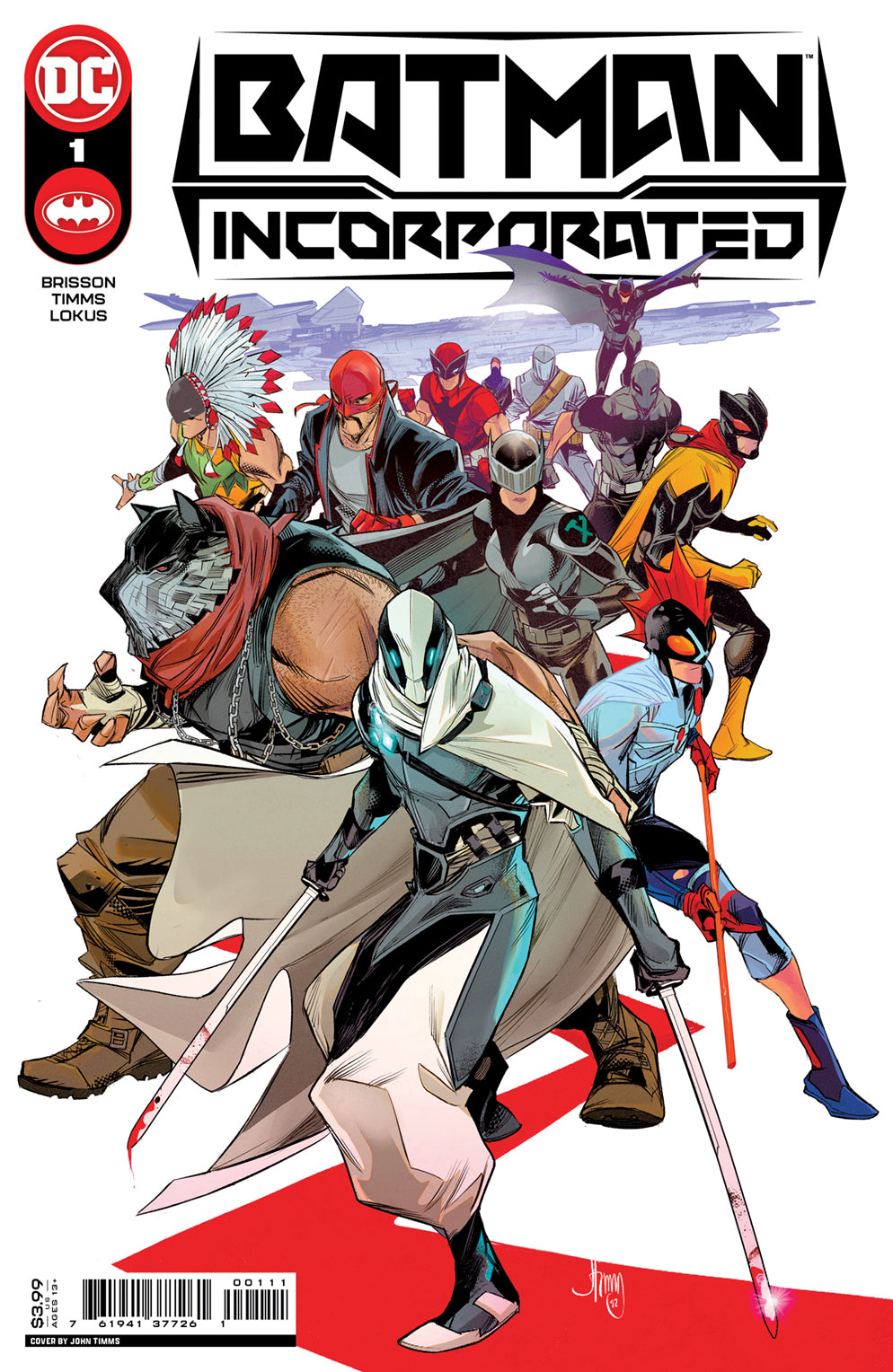 Batman Incorporated #1 A John Timms Ed Brisson (10/11/2022) Dc