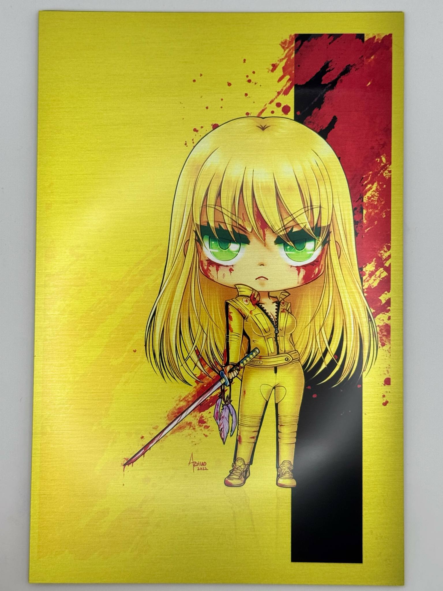 MUFFY THE PIMP SLAYER #2 ANNA ZHUO EXCLUSIVE KILL BILL BLOOD METAL VIRGIN VAR [IN STOCK]