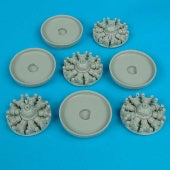 Quickboost 48039 1/48 B17G Engines for RMX (4)