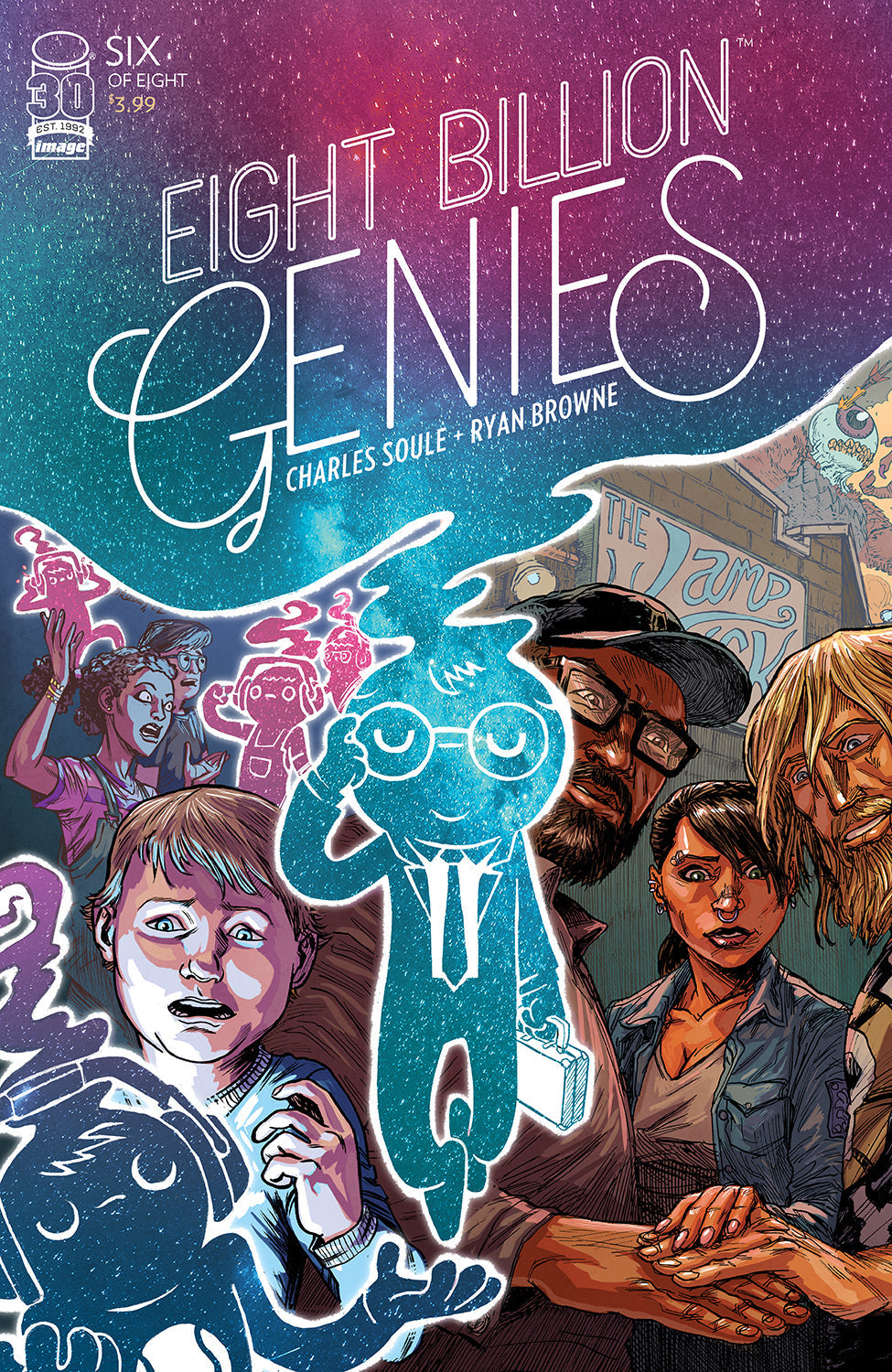 Eight Billion Genies #6 (Of 8) A Ryan Browne Charles Soule (Mr) (11/23/2022) Image