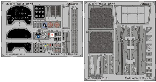 Eduard 32891 1/32 Aircraft- Yak3 for SHY (Painted)