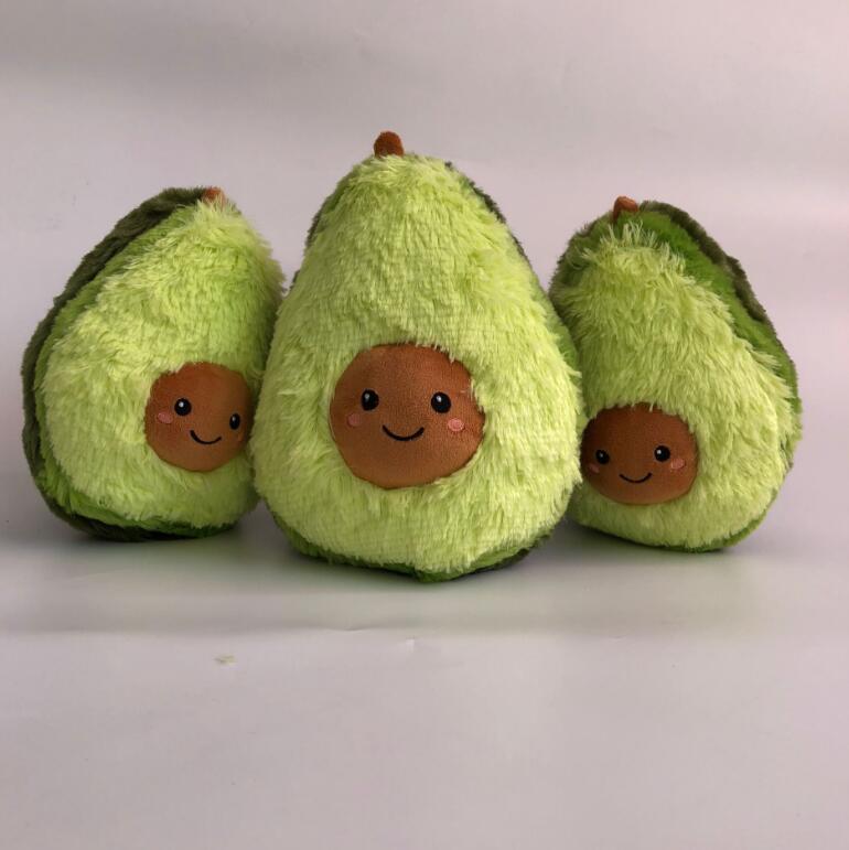 Plush Avocado Pillow – Soft Stuffed Toy and Decorative Cushion