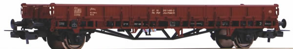 Piko 54984 HO Scale 1/87 Flatcar ex-Ulm PKP IV